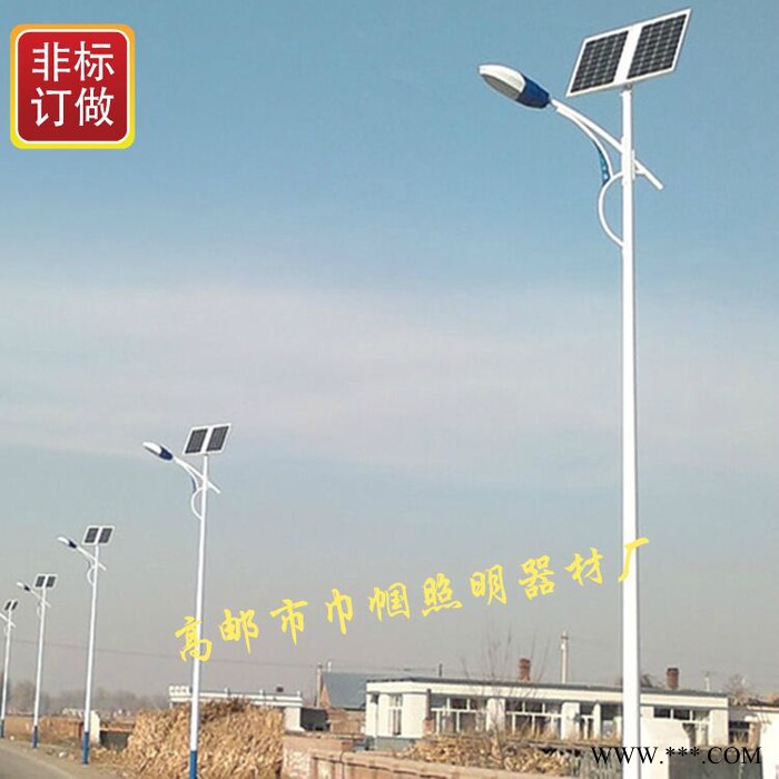 220V巾帼太阳能灯杆 led太阳能路灯灯杆路灯杆价格**价惠定制图4