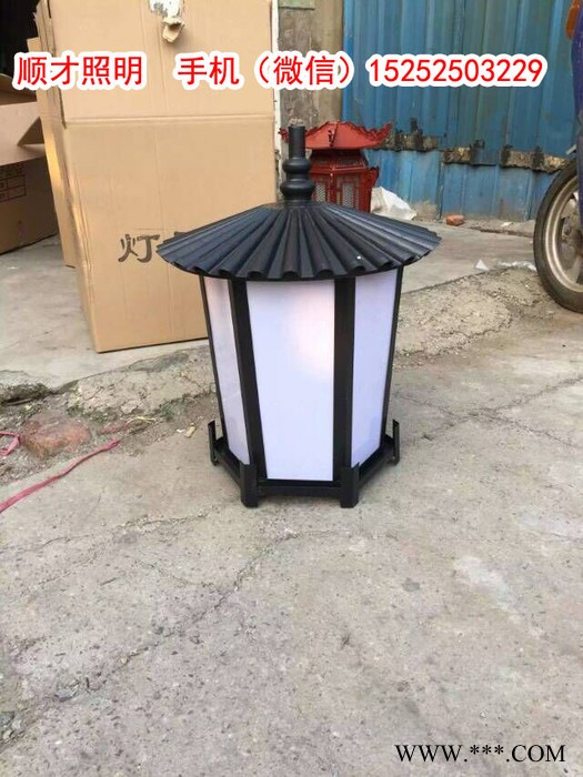 LED路灯灯具灯头庭院路灯灯头景观路灯灯具配件复古仿古路灯灯具太阳能市电庭院灯草地灯灯具定制草坪灯墙体灯苹果灯水泥杆路灯图4