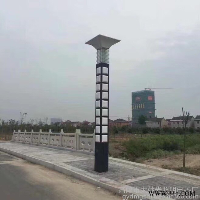 大妙光M-182供应广场景观灯 LED景观灯 方柱形景观灯 太阳能景观灯 异形景观灯图3