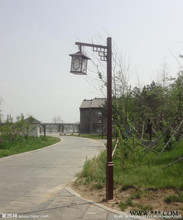 庭院灯 小区庭院灯 欧式庭院灯 太阳能LED庭院灯 庭院灯头 复古式庭院灯图4