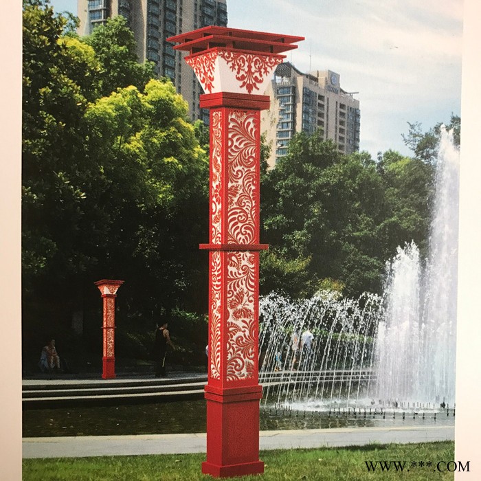 FNZH/伍玖照明JGD0346 常州景观灯厂家 园林小区景点路灯 园林路灯厂家 常州太阳能路灯厂家 太阳能路灯厂家图2