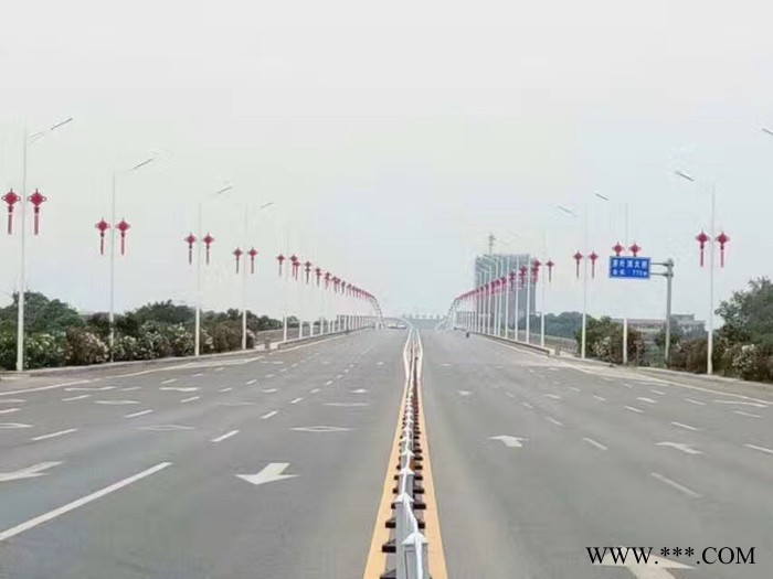大妙光供应单臂路灯 LED户外双臂路灯 中国结路灯 北京太阳能路灯图5