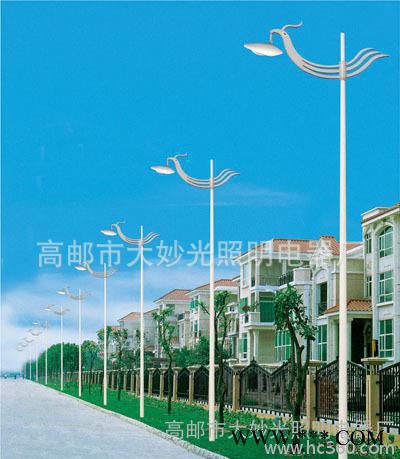 大妙光供应单臂路灯 LED户外双臂路灯 中国结路灯 北京太阳能路灯图3