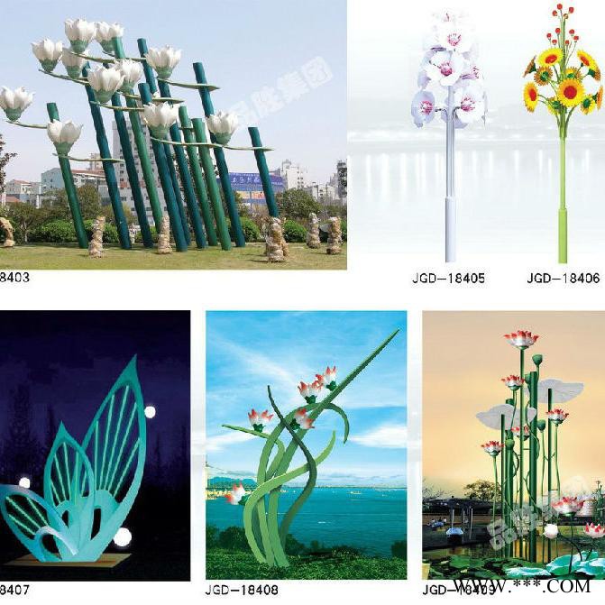 【品胜照】双头庭院路灯 户外景观灯 小区定花园灯 过道灯 高杆灯 草坪灯 别墅led太阳能景观路灯新农村4米道路灯一体化图2