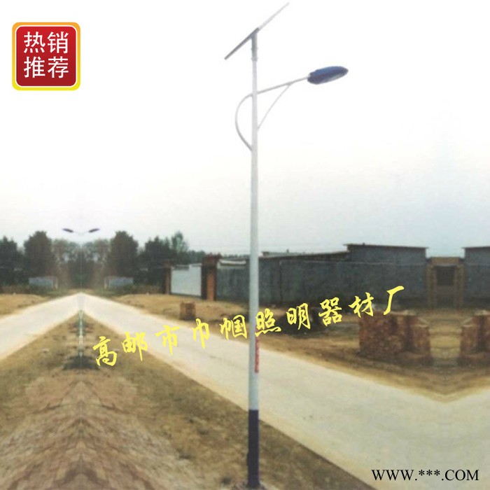 **供货商30瓦太阳能路灯农村小路灯6米庭院led30W12V太阳能路灯图4