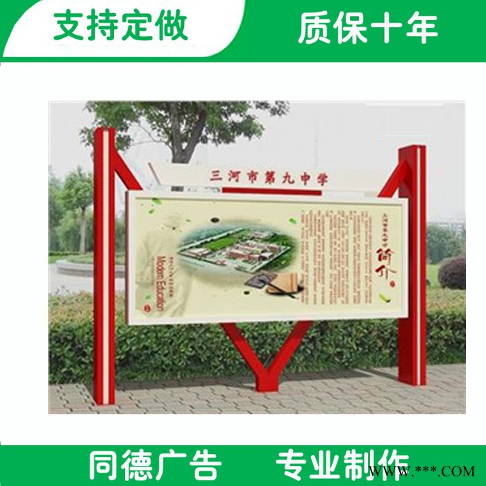 太阳能阅报栏YBL-087 同德广告 阅报栏灯箱 **阅报栏图2