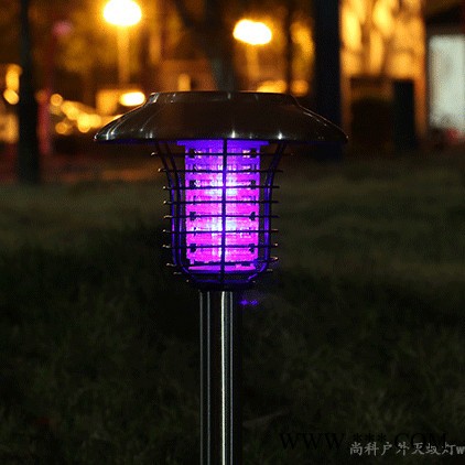 尚科 花园庭院灭蚊灯 户外太阳能诱蚊灭蚊器 庭院小区草坪景观灯氛围灯N1图2
