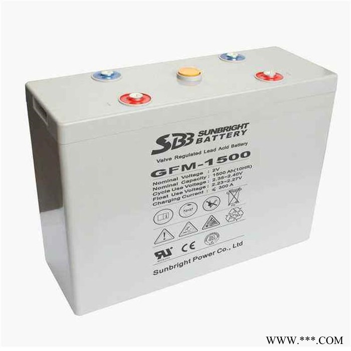SBB蓄电池GFM-1500 太阳能街灯蓄电系统 2V1500AH 现货供应图2