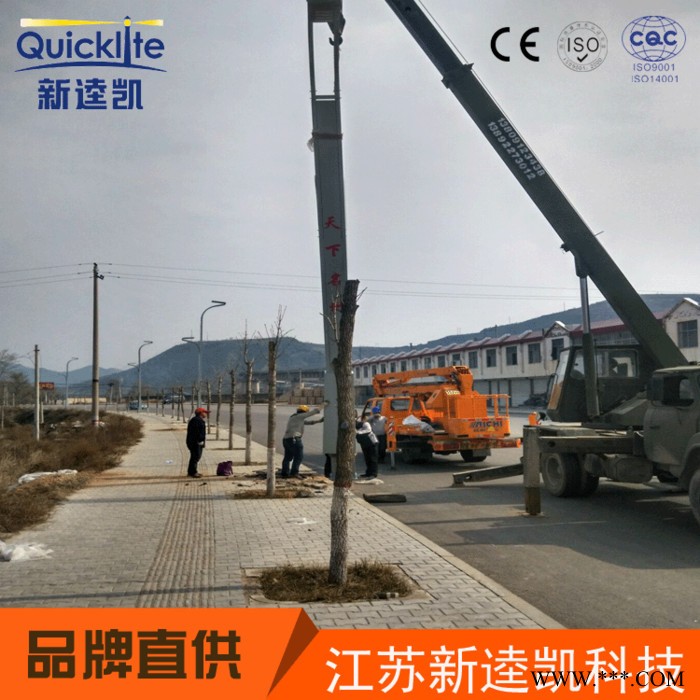扬州路灯 6米30瓦太阳能路灯 专业定制图2
