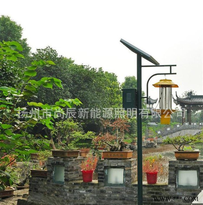 直销绿色节能太阳能杀虫灯 生态农业园林无公害太阳能杀虫灯图2
