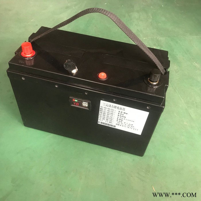 亚森12v100ah三元动力电池太阳能路灯锂电池电池组12V100AH图2