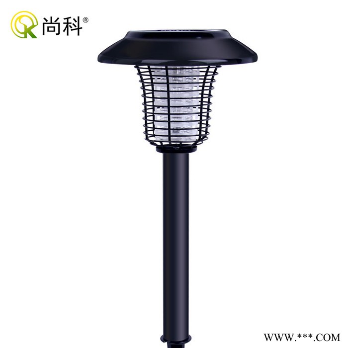 尚科 户外太阳能灭蚊灯 灭蚊器杀虫器 紫光灭蚊灯 草坪庭院小区灭虫捕蚊器图3