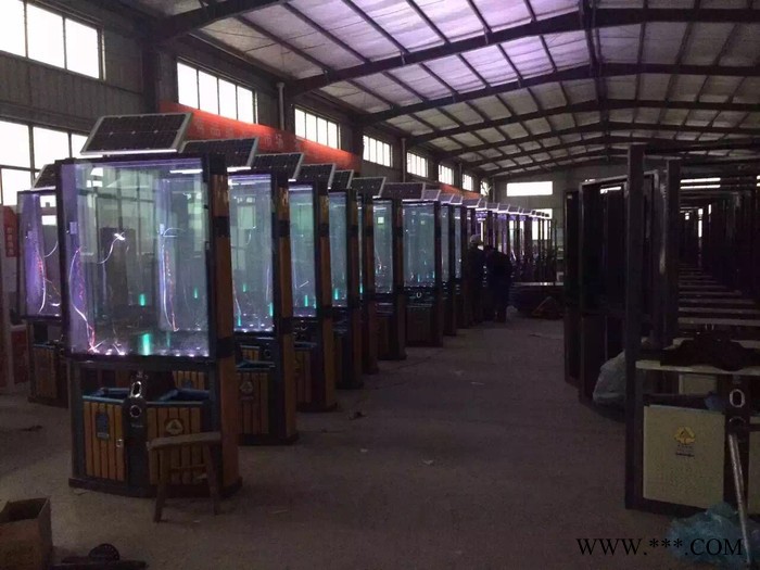 全新原装 新款广告垃圾灯箱 新款太阳能广告垃圾箱   宣传栏生产厂家图6