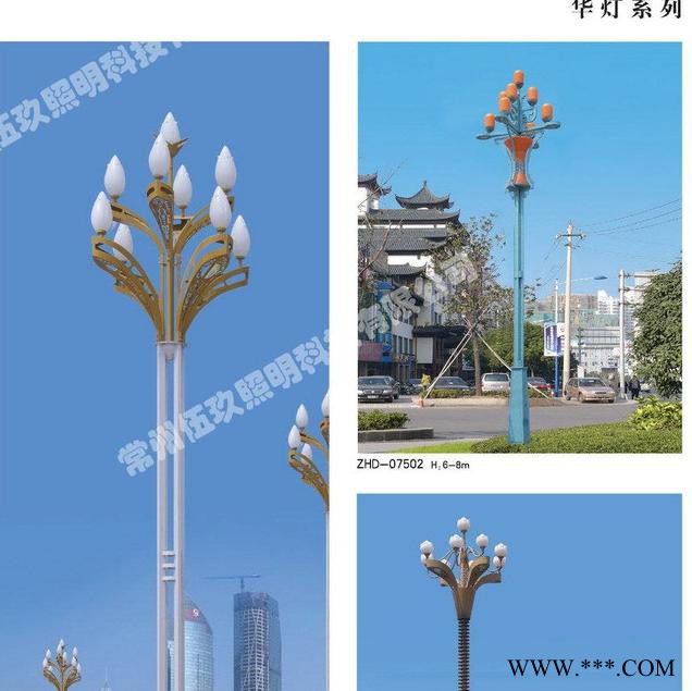 常州FNZH/伍玖照明FNZH专业道路玉兰灯 景观灯 路灯 太阳能路灯 市政道路亮化 道路玉兰灯 城市主干道路灯图2