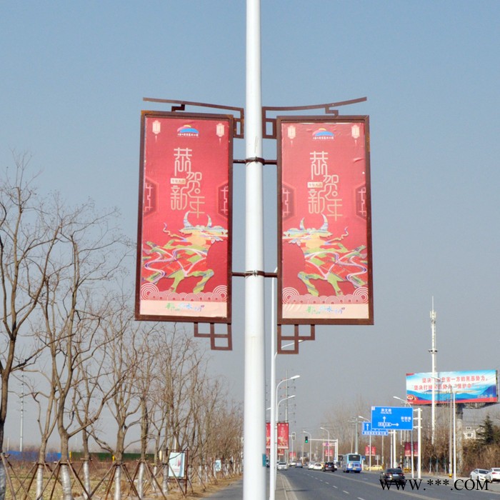 发光道旗灯箱太阳能发电数值12v24v图2