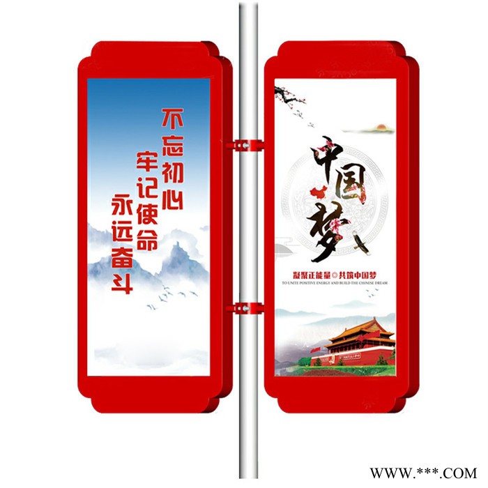 发光道旗灯箱太阳能发电数值12v24v图7