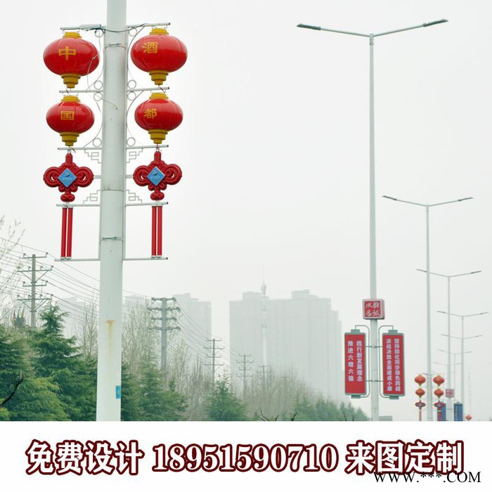 石嘴山灯杆灯箱道旗广告牌DLDG503太阳能供电路灯杆发光灯箱灯杆牌制作厂家图6