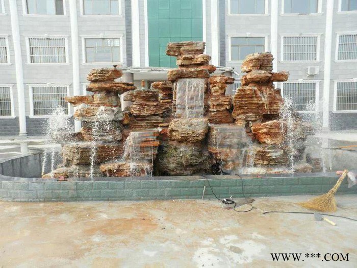 【如源】室外落地照明园林景观仿古做旧 假山图6