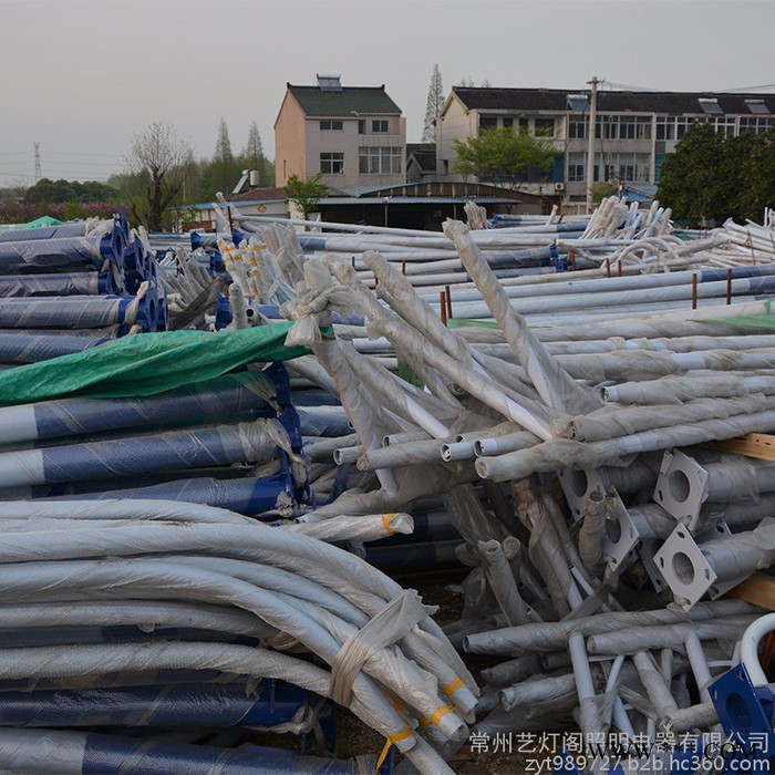 艺灯阁照明电器001 现货供应6米路灯太阳能LED路灯新农村道路灯庭院路灯小区厂房路灯广场景观道路灯高杆灯LED路灯厂家图3