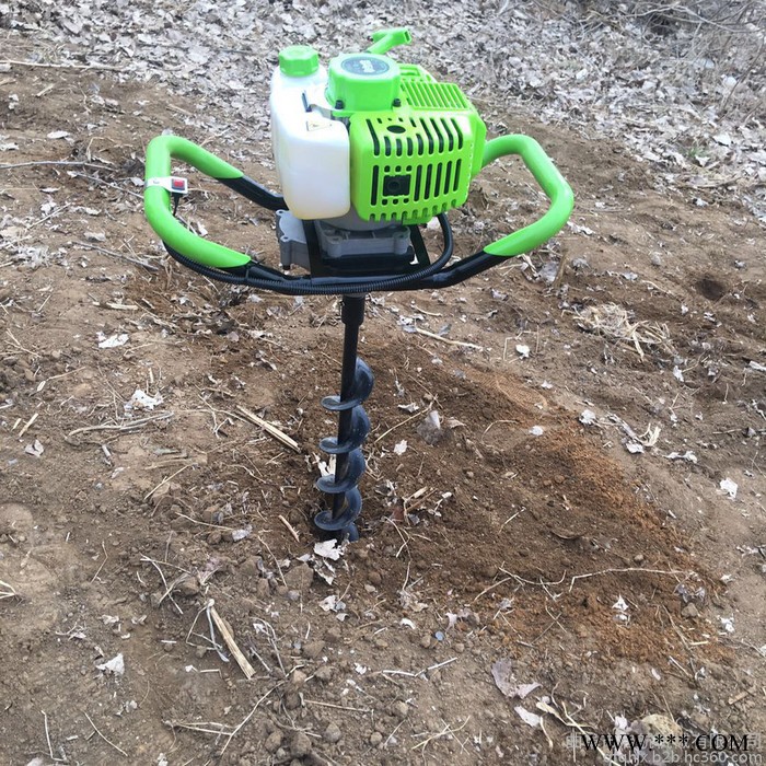 启航 汽油动力路灯杆埋设挖坑机 太阳能路灯杆挖坑机 湖南植树打眼机价格图3