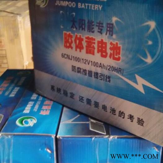 环宇太阳能路灯蓄电池12V100AH 社区 新农村 高速路 家用一体化蓄电池图2