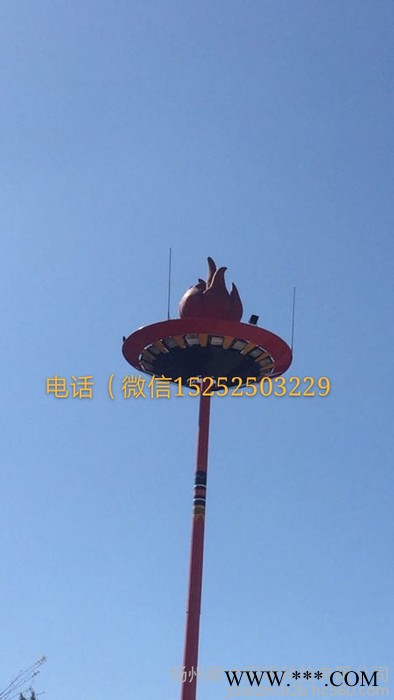 顺才SCGG-008 15米高杆灯20米高杆灯25米高杆灯30米高杆灯40米高杆灯民族高杆灯可带升降太阳能高杆灯可定制做图7