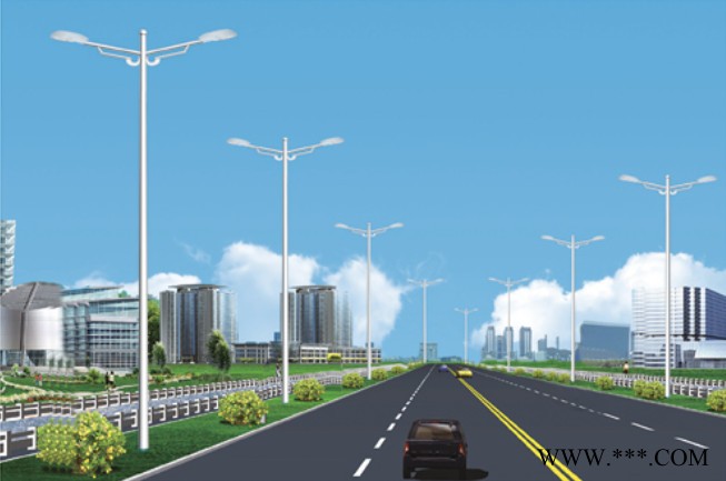 大妙光 供应10米城市主干道路灯 120W路灯 LED路灯 太阳能LED路灯 圆形路灯图7