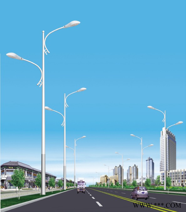 大妙光 供应10米城市主干道路灯 120W路灯 LED路灯 太阳能LED路灯 圆形路灯图3