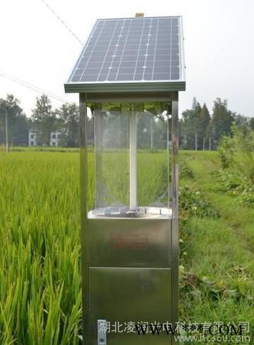 供应凌润光电湖北武汉太阳能杀虫灯价格哪里有卖的图1