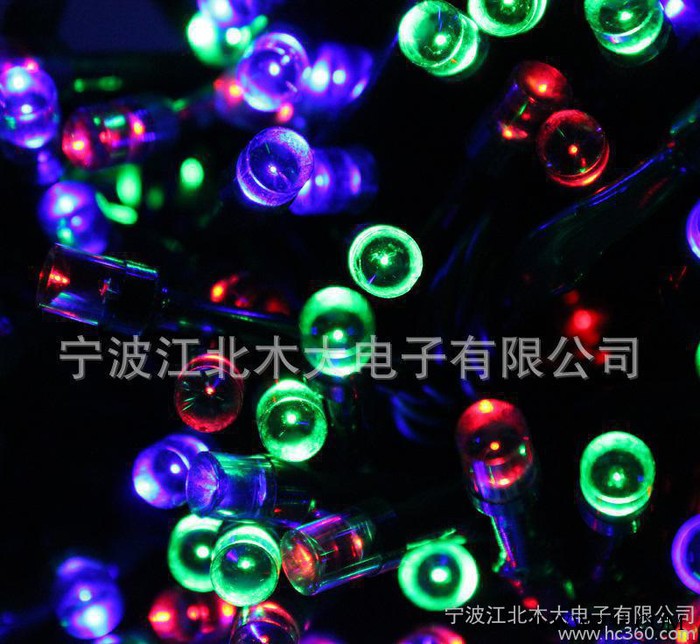 太阳能灯 太阳能霓虹灯,太阳能彩灯,led,100LED图2