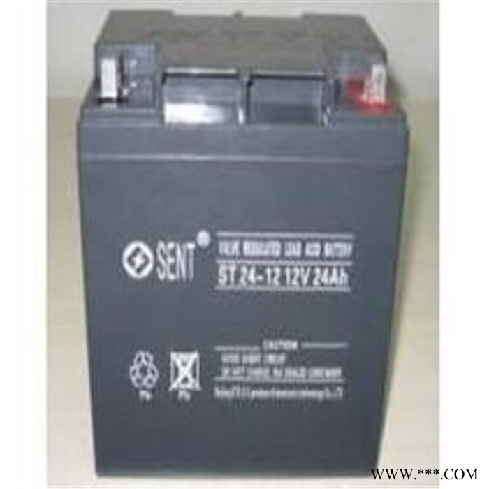 森特蓄电池ST38-12 太阳能系统交通及航标信号灯专用 12V38AH  现货供应图5