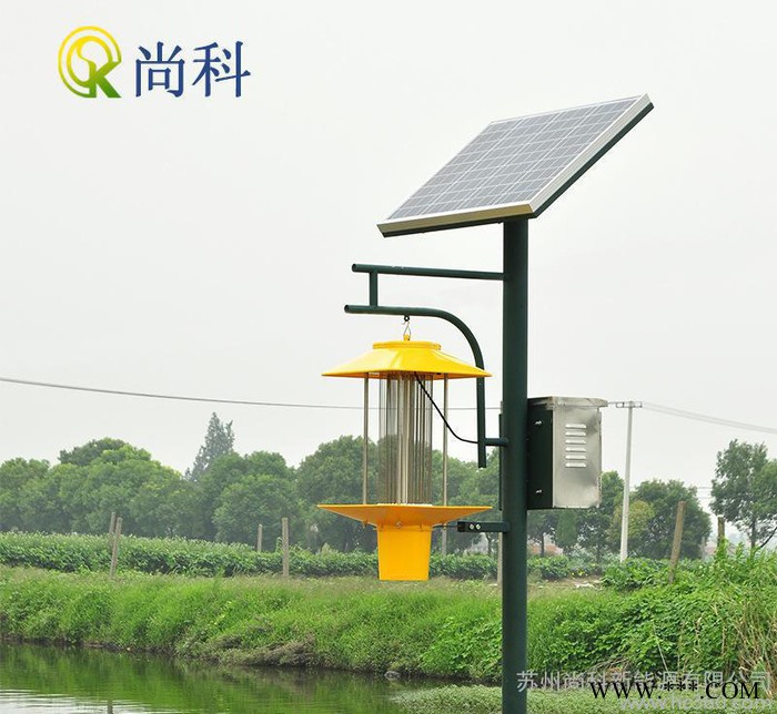 太阳能诱虫灯 农业专用果园茶园灭虫灯 太阳能频振式杀虫灯直销图2