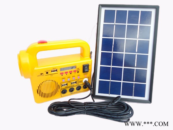 天汇绿GS-SL001 太阳能灯多功能照明野营灯 太阳能家用LED灯太阳能发电系统多功能应急灯图6