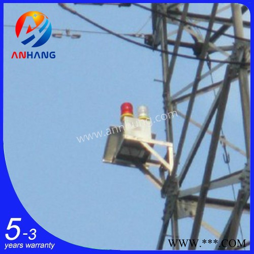 中光强B型太阳能双联障碍灯/太阳能双联警示灯/双灯头障碍灯