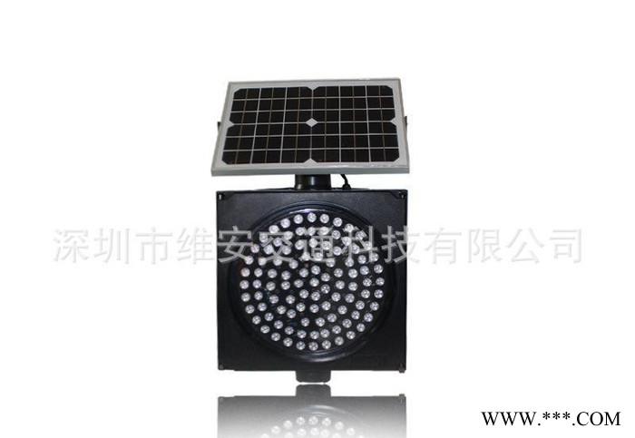300型带太阳能黄闪灯 频闪灯 警示灯图3