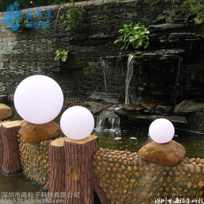 海粒子heilifesHCP2737 太阳能庭院灯**太阳能室外照明灯具太阳能围墙灯草地灯草坪灯图3