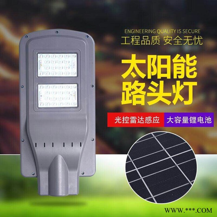 40W太阳能庭院灯 太阳能路灯图8