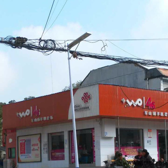 拓阳60W一体化太阳能路灯太阳能高杆灯锂电池太阳能路灯LED一体化太阳能灯户外照明灯图5