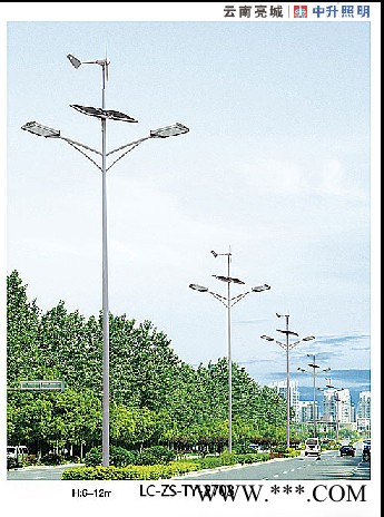 供应**太阳能路灯  云南太阳能路灯厂家 风光互补太阳能路灯 太阳能庭院灯路灯生产厂家图3