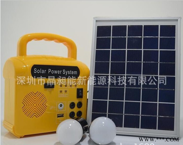 太阳能地摊灯 5W太阳能发电系统 家用太阳能发电系统 特卖图2
