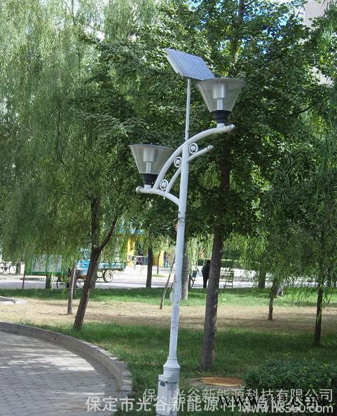 太阳能灯哪里便宜 清河广场3米庭院灯 太阳能庭院灯图2