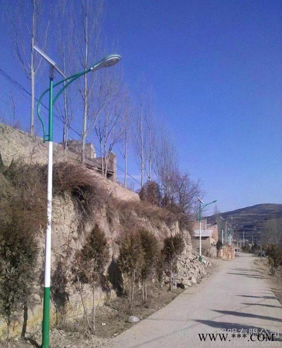 新农村太阳能路灯，农村改造太阳能路灯，新款太阳能路灯图3