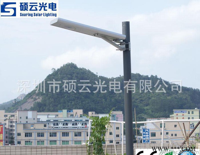 SAR-L15 环保节能太阳能路灯5-6M灯杆太阳能路灯 led太阳能路灯图2