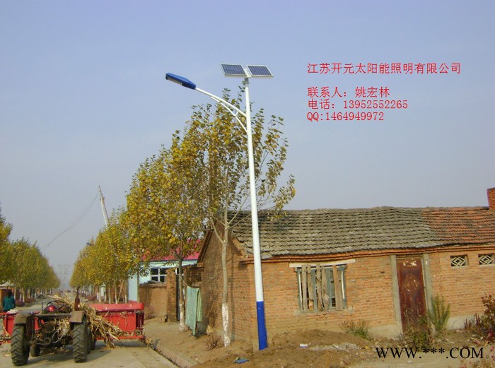 西北宁夏太阳能路灯厂家 开元太阳能照明图4