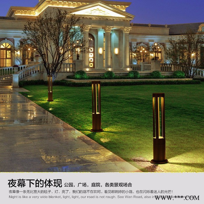 1.5M太阳能庭院灯 1.5米两用太阳能草坪灯 太阳能地插灯 工厂图3