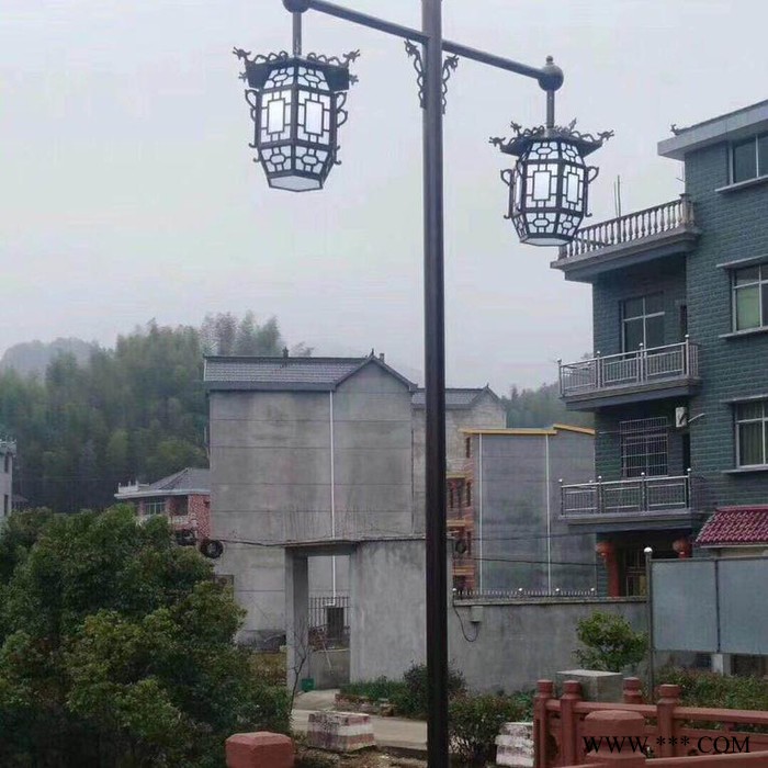 FNZHTYD03030 特色仿古庭院灯常州路灯景观灯厂家特色新农村田园风路灯厂家 太阳能庭院灯价格图4
