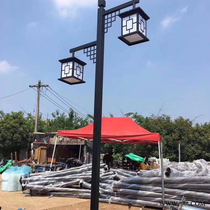 FNZHTYD03030 特色仿古庭院灯常州路灯景观灯厂家特色新农村田园风路灯厂家 太阳能庭院灯价格图3