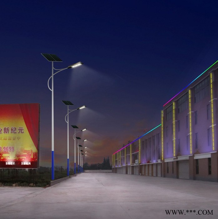 保定昊升太阳能路灯厂家批发 **5m6m太阳能路灯价格图7