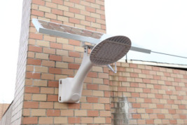 建庭户外LX-0330-3户外照明路灯 新农村建设太阳能路灯 LED太阳能天鹤灯，专业太阳能路灯生产厂家，欢迎咨询下单！图4