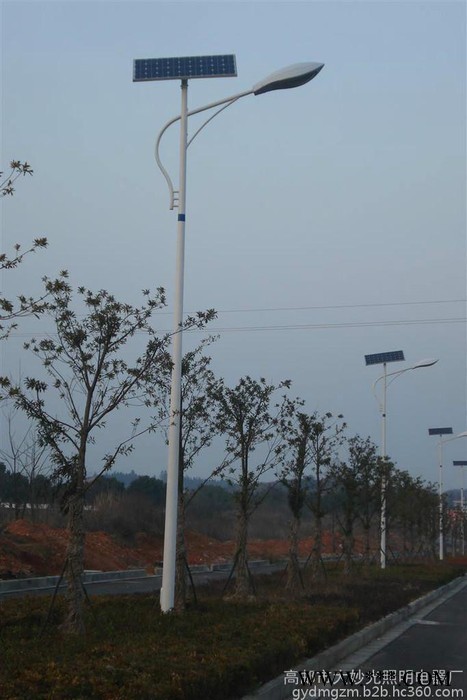 大妙光047太阳能led路灯,LED太阳能路灯厂家,太阳能庭院灯,太阳能路灯杆,扬州太阳能路灯图5